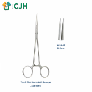 CJH Surgical bedah tang penjepit vaskular <span class=keywords><strong>Forceps</strong></span> Pet Tonsil hemostatik <span class=keywords><strong>Forceps</strong></span> produsen profesional - Product Image 3