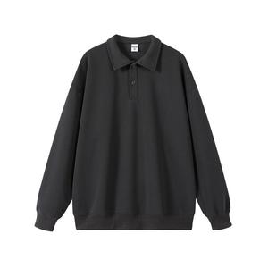 H5489 nuovi stili all'ingrosso Custom 350 Gsm 100% cotone <span class=keywords><strong>Polo</strong></span> <span class=keywords><strong>collo</strong></span> felpe per gli uomini per le donne - Product Image 6