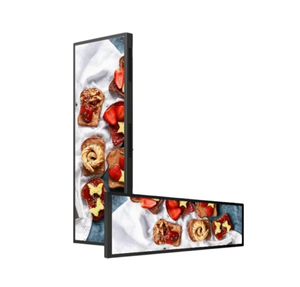 Écran LCD mural étiré HONGNUO de 58,4 pouces de large avec dissipation thermique, affichage publicitaire en bande longue pour bureaux et halls d'accueil - Product Image 2