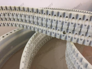 Courroies de distribution en PU sans couture de haute qualité et de bonne performance avec dents en métal avec crampons - Product Image 4