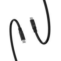 Kabel Data USB Type-c 1M TPE 27W Tembaga Murni untuk Ponsel (IOS / Android)