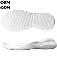 Meilleur prix, semelle de chaussure de sport en EVA, design running, semelle épaisse, semelle intermédiaire rebondissante, semelle extérieure en MD, matériau TPR Phylon