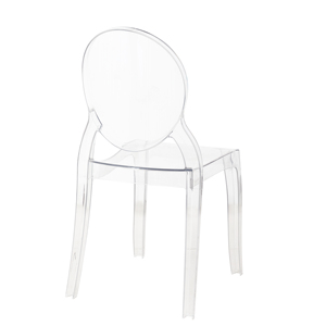 Chaise <span class=keywords><strong>de</strong></span> salle à manger moderne pour la maison, le bureau, la salle à manger, <span class=keywords><strong>en</strong></span> <span class=keywords><strong>polycarbonate</strong></span>, acrylique, résine plastique, transparente, élégante, location, fête - Product Image 6