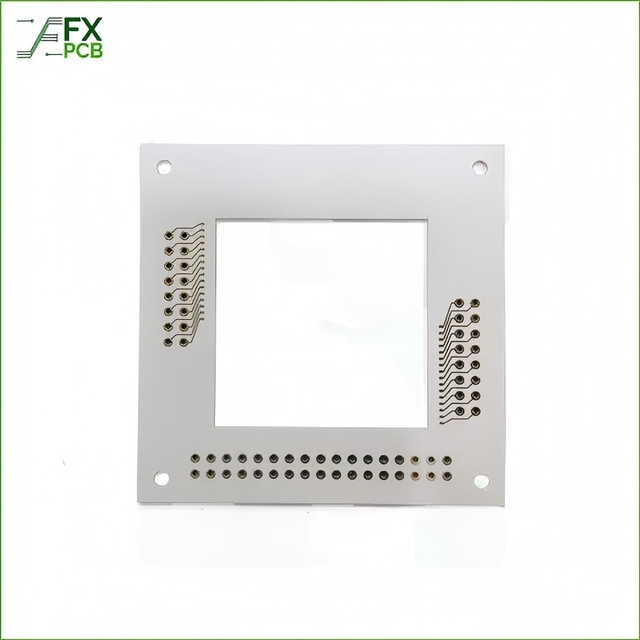 DPC Ceramic PCB Manufacturing Al2O3 AlN Ceramic Circuit PCB Fabrication High Thermal Conductivity Low Dielectric Constant