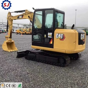Miniexcavadora usada CAT305.5E2 de 5 toneladas, diseño compacto y eficiente en consumos de combustible, excavadora hidráulica de cadenas en venta, CAT306, CAT307, CAT308 - Product Image 1