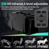 Nouvelle Monoculaire Numérique Portable HD à Vision Nocturne Infrarouge à Tube Unique Haute Puissance pour l'Observation des Oiseaux (Direct Usine)