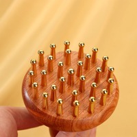 Outils de massage en bois, soins de beauté et de santé, masseurs en cuivre pur, massage complet du corps spécifique au spa, perte de poids et thérapie Gua Sha