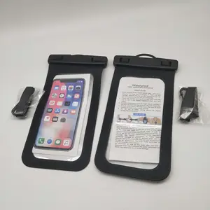 Capa para celular universal, capa à prova d'água para celular, bolsa para celular, bolsa subaquática para celular