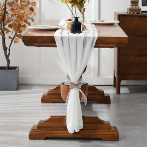 Techniques tissées de chemins de table d'étamine de qualité supérieure pour des événements de maison et d'hôtel - Product Image 6