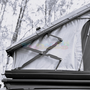 เต็นท์หลังคารถยนต์แบบแข็ง 2-5 คน ทำจากอลูมิเนียม สำหรับตั้งแคมป์กลางแจ้ง ท่องเที่ยวบนถนน กันฝน - Product Image 5