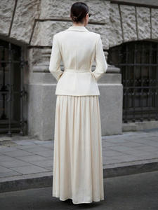 Falda de satén estilo europeo y americano, elegante, nueva colección 2026, falda independiente tipo paraguas, ropa de mujer - Product Image 2