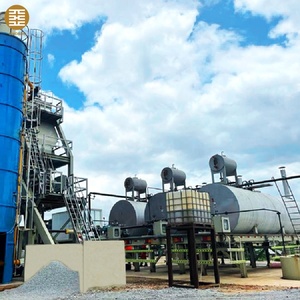 Centrale mobile de production d'asphalte pour les industries de la construction et de la fabrication, 135 tonnes/heure - Product Image 4