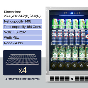 Enfriador de Bebidas Refrigerado por Aire NE-357 a Buen <span class=keywords><strong>Precio</strong></span>, Termostato Inteligente, Comercial, para Hotel, <span class=keywords><strong>Sub</strong></span>-<span class=keywords><strong>Zero</strong></span>, el Mejor Enfriador de Bebidas para Bar de Vinos - Product Image 4