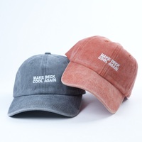 Sombreros deportivos desgastados vintage unisex con logotipo bordado personalizado al por mayor gorras de béisbol de papá de algodón lavado suave sin estructura