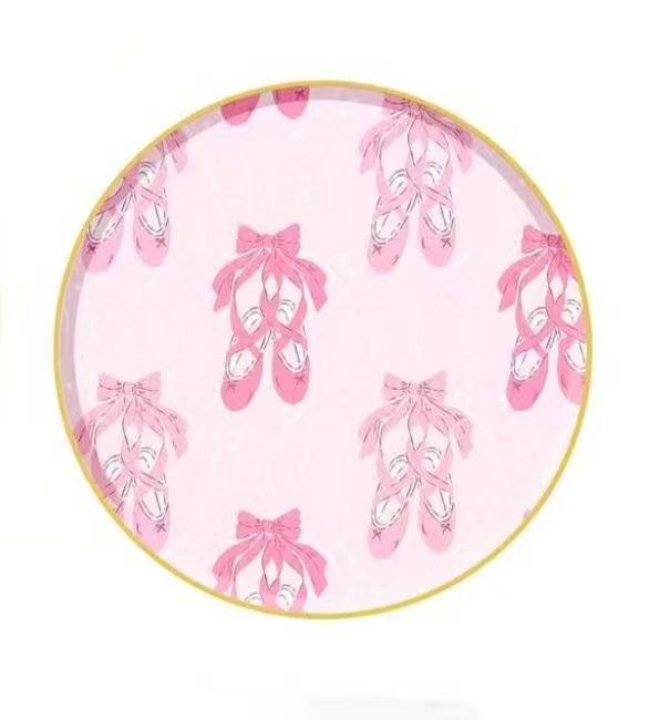 7INCH ROUND  PLATE*8PCS