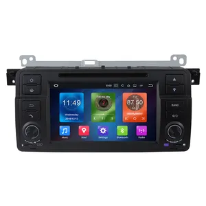 DVD-проигрыватель автомобильный на Android, 8 ядер, 4 + 64 ГБ, HD экран, видео для BMW E46 M3 318i 320i 325i, GPS, Mirror-Link радио