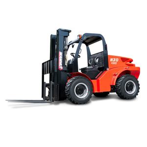 Mammut 4 Wheel Drive H35 3.5ton Carretilla elevadora para terrenos difíciles con transmisión hidráulica - Product Image 1