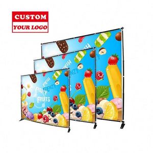 Expositor Telescópico Plegable Impermeable y Económico de 4m con Opción de Tela Personalizada para Banner - Product Image 2