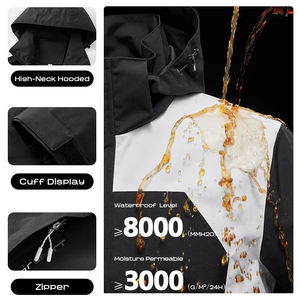 Giacca Softshell Antivento da Montagna per Uomo con Tecnologia ad Asciugatura Rapida, Ideale per Arrampicata e Escursionismo - Product Image 3