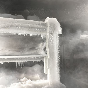 ชั้นวางของเหล็กรีดเย็น5ชั้นพร้อมฉากกั้นพลาสติกสำหรับห้องเย็นและคลังสินค้าพลาสติก - Product Image 3