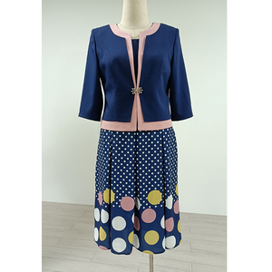 Turkey Women Clothing African Plus Size Elegant Office Wear 2 Pieces <b>Set</b> Dress Suit Women Church Dress - Product Image 3