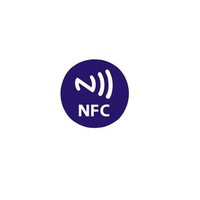 Водонепроницаемые мини-метки NFC из винила с УФ-печатью, 13,56 МГц, 144 байта, RFID-наклейки NTAG213, NTAG215, NTAG216, из ПВХ, ПЭТ, бумаги