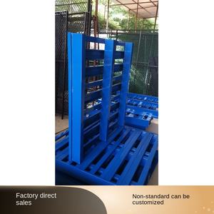 Palet de Entrada Cuádruple para Almacenamiento Industrial, Paletes Galvanizados por Inmersión en Caliente, ISO9001, Palet Metálico Galvanizado de Alta Resistencia de 2 Entradas - Product Image 4