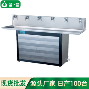 Commercial Stainless Steel Desktop Water Dispenser <b>Hot</b> <b>Cold</b> Electric For Factory School - Product Image 5