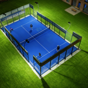 ผู้จัดจำหน่ายอุปกรณ์ฝึกซ้อมกีฬาบนหลังคา สนามเทนนิสหญ้าเทียมเคลื่อนที่ สนามแพเดิลเคลื่อนที่สำหรับโรงงานผลิตอุปกรณ์เทนนิสแพเดิล สนามแพเดิลเคลื่อนที่แบบคลาสสิก - Product Image 6