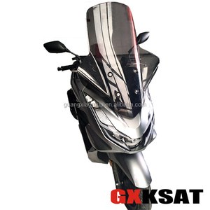 GXKSAT Scooter moto universale <span class=keywords><strong>parabrezza</strong></span> per <span class=keywords><strong>Pcx</strong></span> 150 Nmax 155 Nmax 155 2020 2022 <span class=keywords><strong>parabrezza</strong></span> <span class=keywords><strong>Pcx</strong></span> 150 antivento - Product Image 4