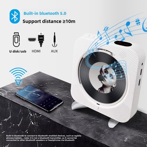 Appareil portable sans fil CD/Machine d'apprentissage à domicile personnalisé pour joueur avec USB et télécommande, sortie 10W - Product Image 3