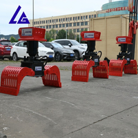 Échantillon disponible : Grappin de démolition hydraulique compact, rotatif et de tri pour la triage des débris de maçonnerie