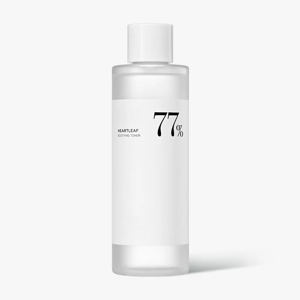Anuaa Heartleaf 77% Toner calmante 250ml Calmante Refrescante Hidratante Toner Iluminador e incluso tonificar la piel