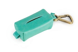 Sac en cuir véritable pour animaux de compagnie, distributeur de déchets, poche pour chiens et chiots, sacoche de qualité, POP-0003, livraison gratuite - Product Image 2