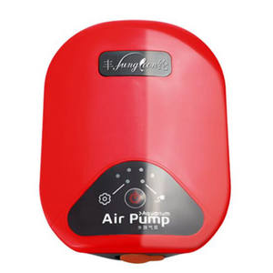 Elektrik Royal Blue Red Dapat Disesuaikan Super Sunyi 4 Cara Pompa Oksigen Udara Akuarium Blower Udara untuk Kolam Ikan Pompa Oksigen - Product Image 3