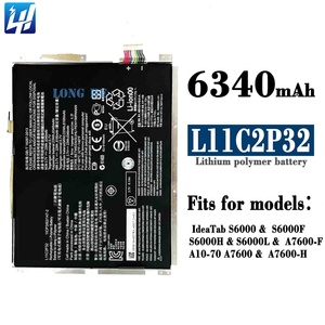 Batteria Ricaricabile L11C2P32 31 Smart <span class=keywords><strong>Tab</strong></span> per <span class=keywords><strong>Lenovo</strong></span> Idea <span class=keywords><strong>Tab</strong></span> S6000 A7600 A10-70 - Product Image 6