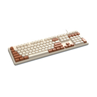 Clavier de jeu à membrane MF108 avec logo personnalisé, 108 touches, anti-ghosting, USB Type-C pour PC