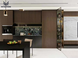 MIYA STONE Luxe Vert Brésil Comptoir Pierre Émeraude Naturelle Marinace Quartzite Dalle - Product Image 5