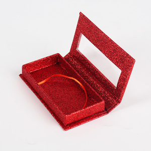 Boîte personnalisée pour extensions de cils, boîtes triangulaires personnalisées avec logo, cils - Product Image 2
