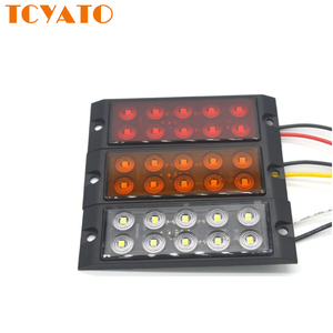 TCYATO 10 LEDS Nuevas Luces Traseras para Camión, Luces Laterales de Repuesto, Bombillas LED para Autos, <span class=keywords><strong>Accesorios</strong></span> para Camiones <span class=keywords><strong>Scania</strong></span> - Product Image 3
