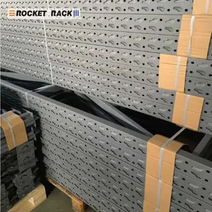 Fabrieks prijs 4-laags metalen magazijnopslagrekken en schappen 200kg 300kg 500kg stapelbare rekken & schappen - Product Image 6