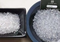 Gel de silice blanc déshydratant, respectueux de l'environnement, haute qualité, pureté 98%, forme de boule, 25kg/sac, 2-4mm, humidité 5%/2%