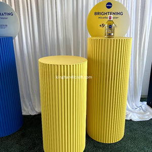 Nuevo Pedestal de Exhibición de Madera Moderno y Elegante OEM para Decoración de Fiestas y Eventos, Calidad de Exportación de Vietnam - Product Image 5