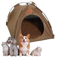 Wasserdichtes, faltbares, modernes, tragbares Tipi-Nest, Pop-up-Haustierzelt, Katzen- und Hundebett, Höhlenhaus mit abnehmbarem Bezug, Sommer-Outdoor-Box