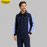 Combinaisons de travail antistatiques pour hommes, vêtements de sécurité industrielle, veste et pantalon