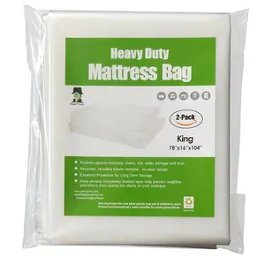 Heavy Duty King Mattress Bag and Mattress Cover for Moving and Storage