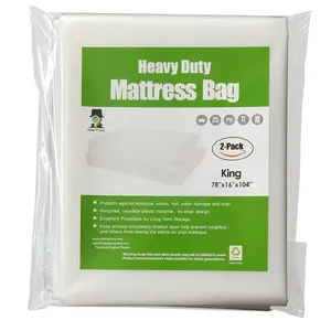 Heavy Duty King Mattress Bag And Mattress Cover For Moving And Storage