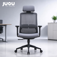 Chaise de bureau ergonomique professionnelle de direction au design moderne, confortable et élégante, avec appui-tête réglable pour une assise saine