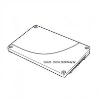 SSD Internal Baru S4520 7.68tb SSDSC2KB076TZ1Z SATA 6Gb/s 3D4 TLC 2.5 inci Solid State Disk untuk Pusat Data Server Perusahaan
