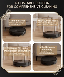 Aspiradora Robot Inteligente para Limpieza en Seco y Húmedo con Función de Autolimpieza y Depósito de Polvo Autovaciable - Product Image 6
